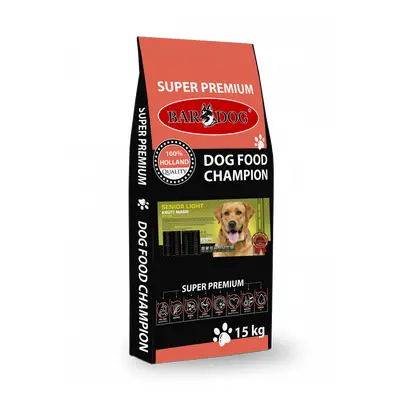 Bardog Super prémiové granule Senior light 22/09 15 kg