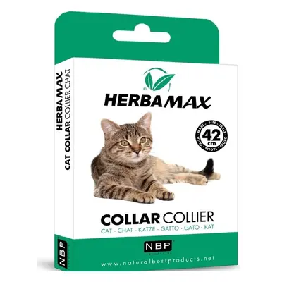 Herba Max Cat collar 42cm antip.obojek