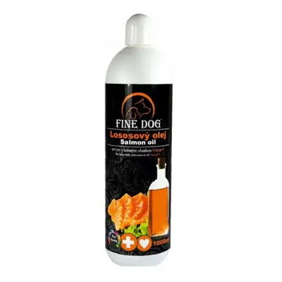 FINE DOG LOSOSOVÝ OLEJ 1000ML