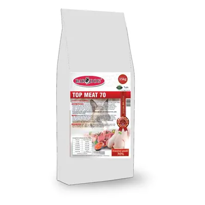 Bardog Lisované granule za studena Top Meat 70