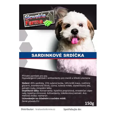 Sardinkové srdíčka 150g