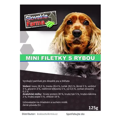 Mini filetky s rybou 125g