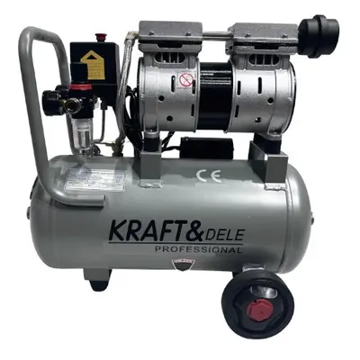 Kraft&Dele KD1395 bezolejový kompresor 24L 1,2kW 8 bar