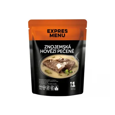 Expres Menu znojemská hovězí pečeně 1 porce 300g