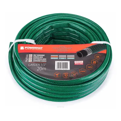 POWERMAT Zahradní hadice 1/2" 20m 3-vrstvá GARDEN PM1146