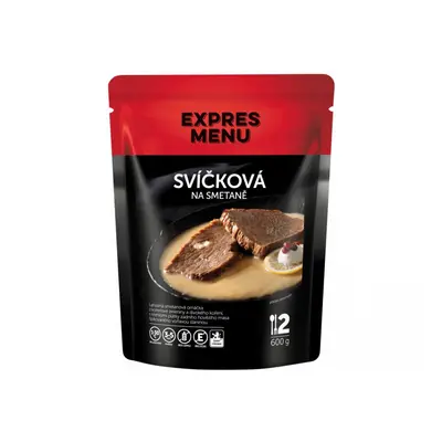 Expres Menu svíčková na smetaně 2 porce 600g