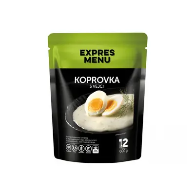 Expres Menu koprovka s vejci 2 porce 600g