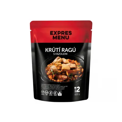 Expres Menu krůtí ragú s fazolemi 2 porce 600g