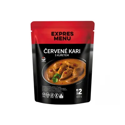 Expres Menu červené kari s kuřetem 2 porce 600g