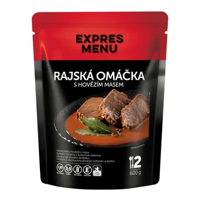 Expres Menu rajská omáčka s hovězím masem 2 porce 600g