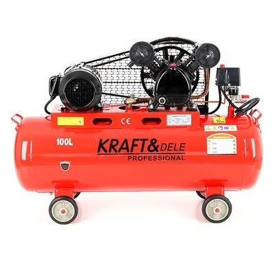 Kraft&Dele kompresor dvoupístový 100l 400V KD404 - Rozbaleno