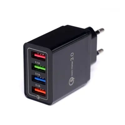 Kraft&Dele KD1239 Síťová nabíječka Quick charge 4x USB