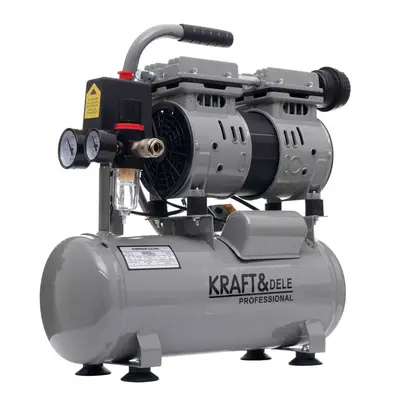 Kraft&Dele KD1384 Bezolejový kompresor 9l 550W 8 Barů