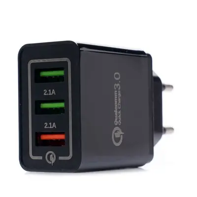 Kraft&Deleí KD1236 Síťová nabíječka Quick charge 3x USB