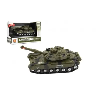 Tank 20 cm, se světlem a zvukem, plast, 24 x 16 x 11 cm