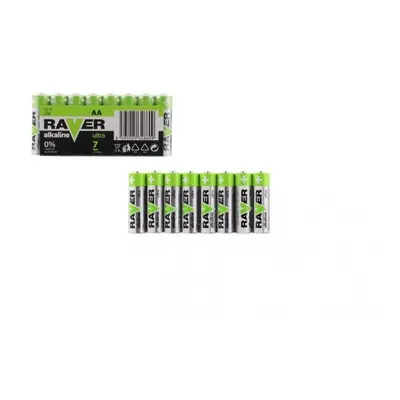 Baterie RAVER LR03/AAA 1,5 V alkaline ultra 8ks ve fólii