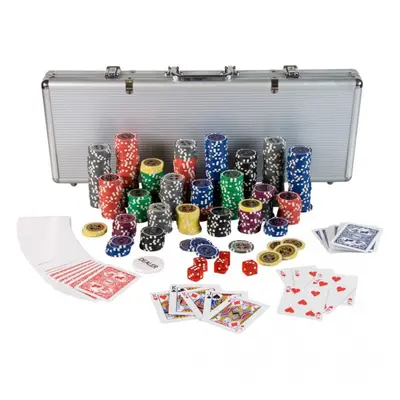 1212 GamesPlanet Poker Set, 500 laserových žetonů Ultimate