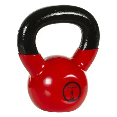 MOVIT Kettlebell 32898 Činka 4 kg s vinylovým potahem