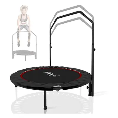 Physionics 86932 Physionics Fitness trampolína 101 cm, do 150 kg, červená