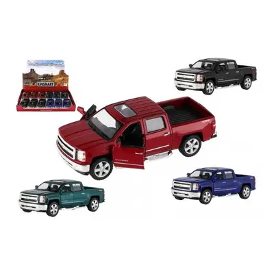 Auto Kinsmart Chevrolet 2014 Silverado 13 cm, kov/plast