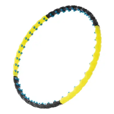 MAXXIVA® 85908 MAXXIVA Hula Hoop masážní obruč, 108 cm, černo-žlutá