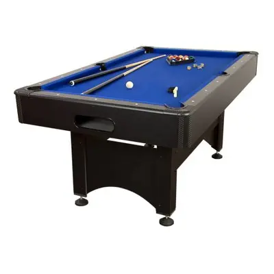 GamesPlanet® 2303 Kulečníkový stůl pool billiard kulečník s vybavením, 6 ft