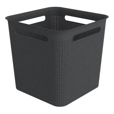 Rotho 92257 ROTHO Úložný box BRISEN, 18 L, plast, černý