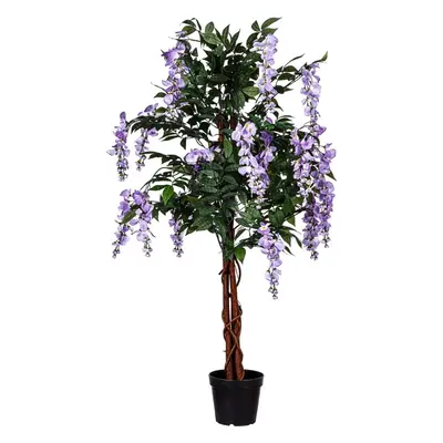 PLANTASIA 85195 Umělý strom Vistárie 120 cm, modrofialové květy