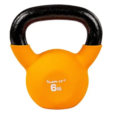 63641 MOVIT Kettlebell činka oranžová, 6 kg