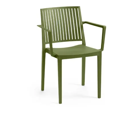 91052 Zahradní křeslo BARS ARMCHAIR - olivová