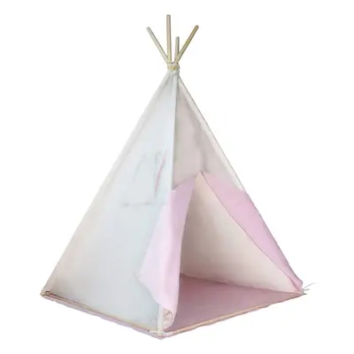 Infantastic 74164 Dětský stan teepee, růžovo/béžový, bez příslušenství