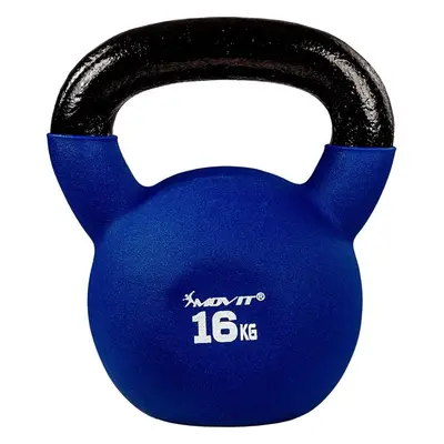 63646 MOVIT Kettlebell činka modrá, 16 kg