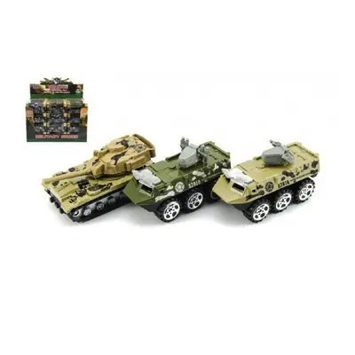 Teddies Tank/Auto vojenské/Obrněný transportér kov 7cm