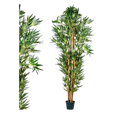 PLANTASIA 1436 Umělá květina strom - bambus - 220 cm