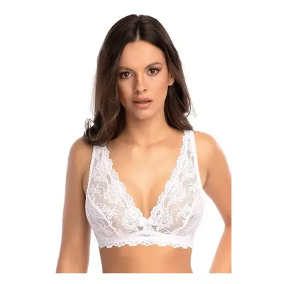 Bralette podprsenka Carmen bílá