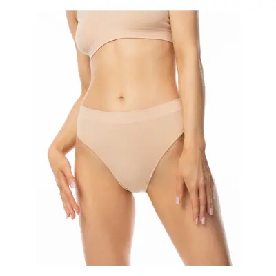 Kalhotky bezešvé Bamboo Bikini béžové