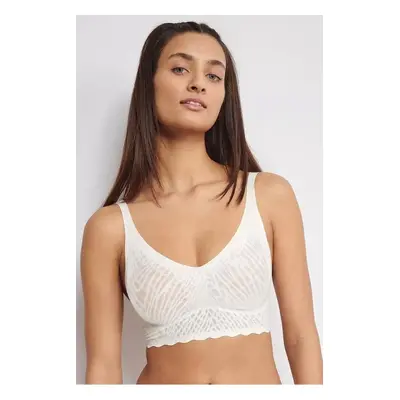 Bralette Sloggi Zero Feel Bliss bílá