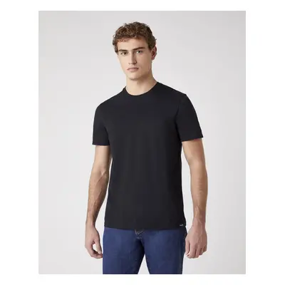 Wrangler SS 2 PACK TEE BLACK