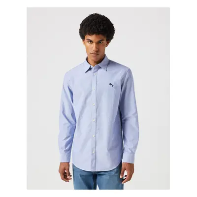 Wrangler LS SHIRT OXFORD BLUE