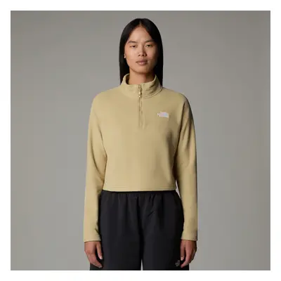 The North Face DÁMSKÁ MIKINA 100 GLACIER CROPPED 1/4 ZIP