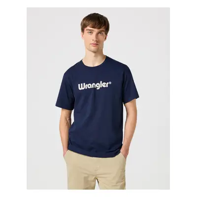 Wrangler LOGO TEE NAVY