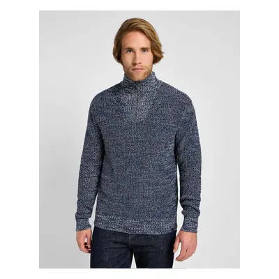 Lee HALF ZIP KNIT MOOD INDIGO