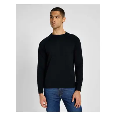 Lee CLEAN RAGLAN SWEATER BLACK