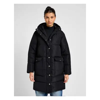 Lee LONG PUFFER JACKET UNIONALL BLACK