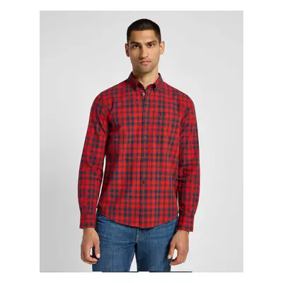 Lee LEE BUTTON DOWN RED