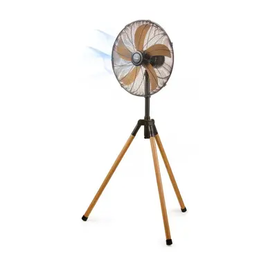 Ventilátor stojanový 45 cm - imitace dřeva - DOMO DO8146