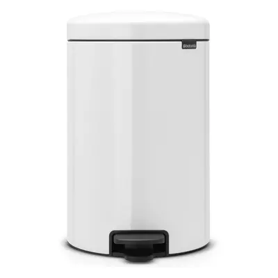 Brabantia pedálový odpadkový koš newIcon, 20l, bílá. 111846