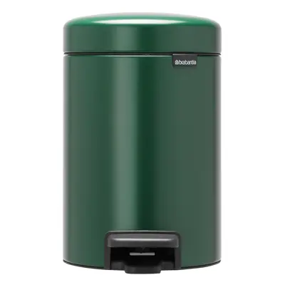 Brabantia pedálový odpadkový koš newlcon, 3l, tmavě zelený, 304002