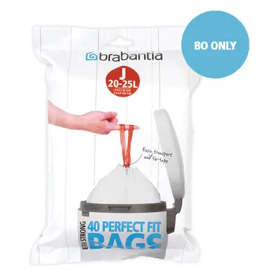 Brabantia PerfectFit pytle do koše 23 L (J) - 40 ks v balení, 18 µm