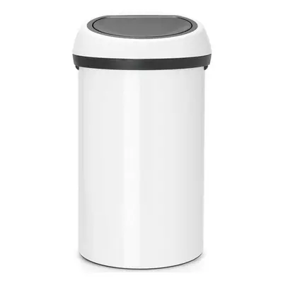 Brabantia dotykový odpadkový koš Touch Bin 60l, bílý, 108686